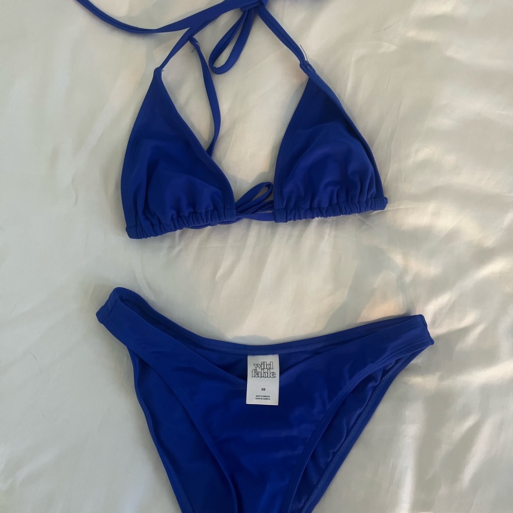 Blue Bikini Set